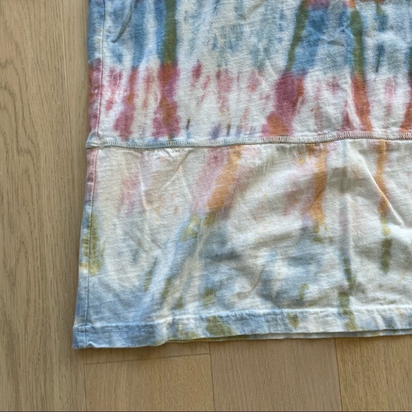 John Elliott Reconstructed Tie Dye Long Sleeve Tee Shirt - Picture 5 of 13